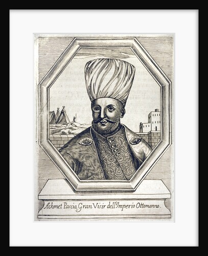 Portrait of Humbaraci Ahmet Pasa by Anonymous