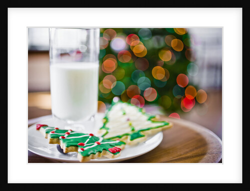 Milk and Christmas Cookies by Anonymous