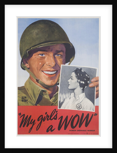 My Girl's a WOW Poster by Adolph Treidler