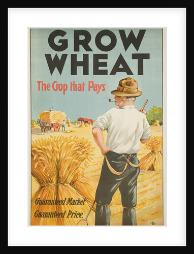 Grow Wheat the Crop That Pays Poster by Till
