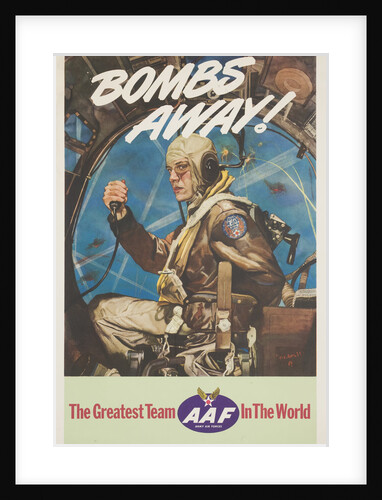 Bombs Away! Poster by Cecil Calvert Beall