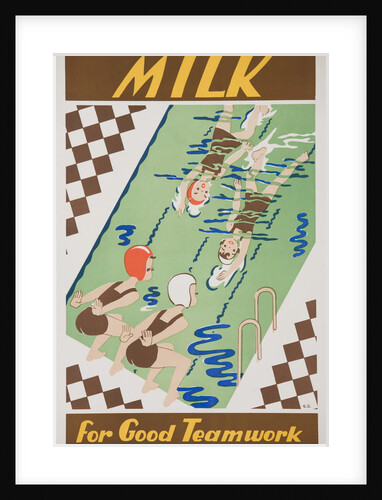 Milk for Good Teamwork Poster by Anonymous