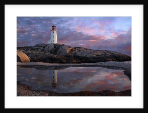 Tide Pool by Lighthouse by Anonymous