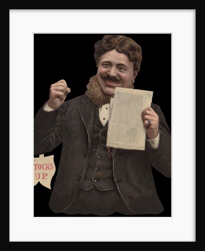 Stocks Up Die-Cut Scrap by Anonymous