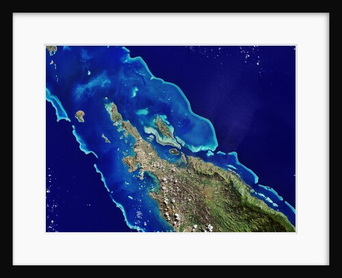 Ile Balabio and Part of Grande Terre in New Caledonia by Anonymous