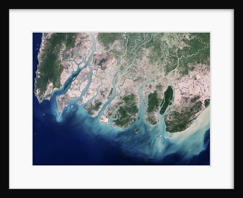 Erosion Due to Clearing of Mangrove Forests in the Irrawaddy River Delta by Anonymous