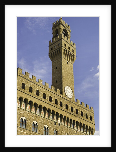 Arnolfo Tower at Palazzo Vecchio by Anonymous