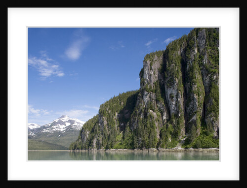 Steep Cliffs Along Snettisham Bay in Alaska by Anonymous