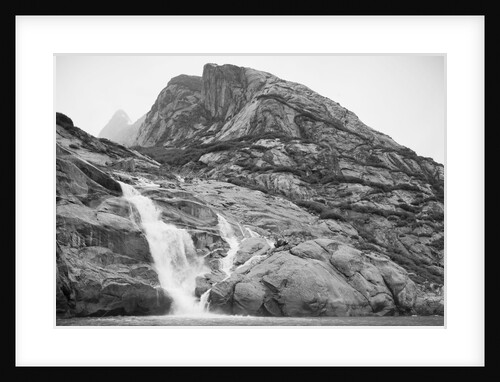 Endicott Arm Waterfall in Tracy Arm-Fords Terror Wilderness by Anonymous