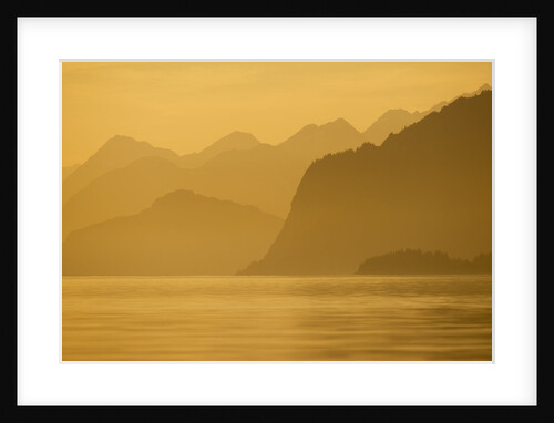 Glacier Bay National Park at Sunset by Anonymous