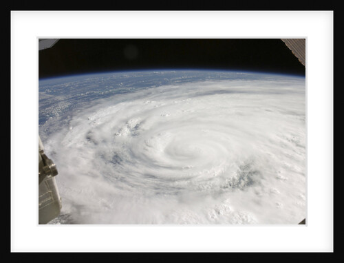 Hurricane Ike Over Cuba by Anonymous
