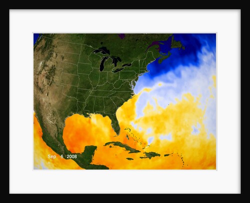 Sea Surface Temperature Map by Anonymous