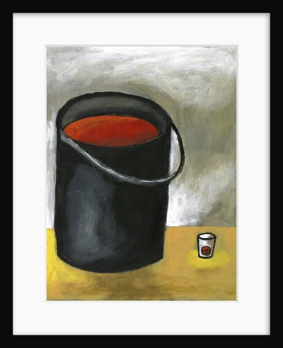 Large and small buckets by Anonymous