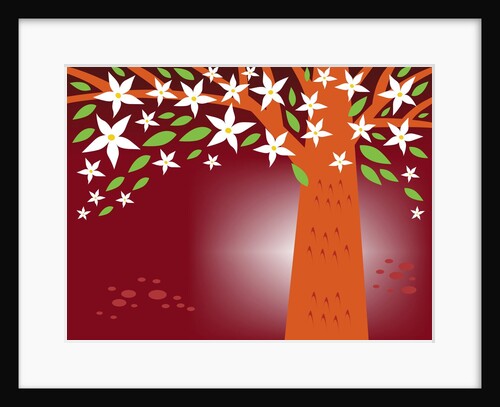 Flowering tree by Anonymous