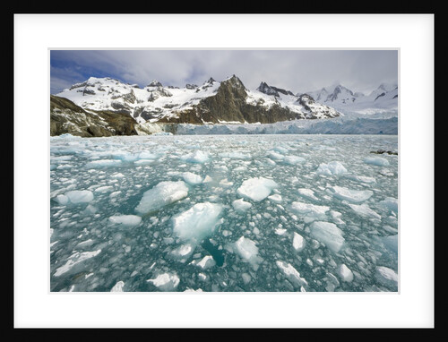 Ice Chunks From Twitcher Glacier Below the Salvesen Range by Anonymous