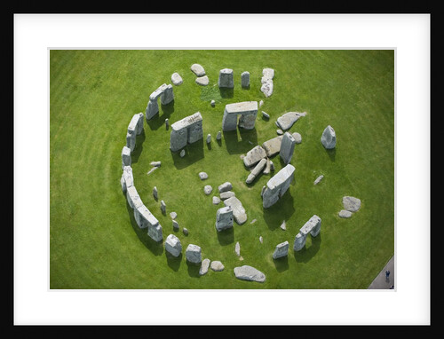 Aerial View of Stonehenge by Anonymous