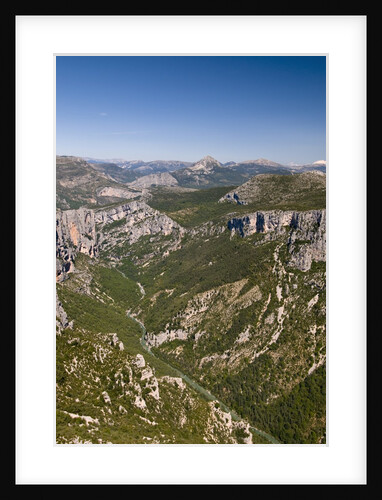 Gorges du Verdon in the Provence Alps by Anonymous