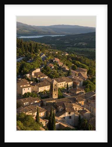 Village of Moustiers-Sainte-Marie in Provence by Anonymous