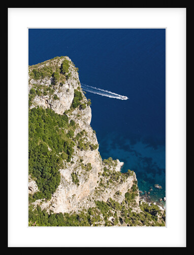 View of Capri Coastline from Monte Solaro by Anonymous