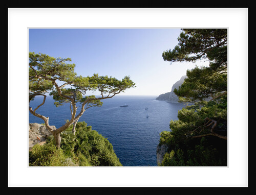 View from Belvedere di Tragara on Capri by Anonymous