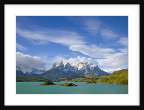 Cuernos del Paine Peaks Above Lago Pehoe by Anonymous