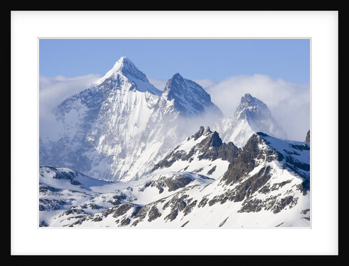 Snowy Mountains of Allardyce Range by Anonymous