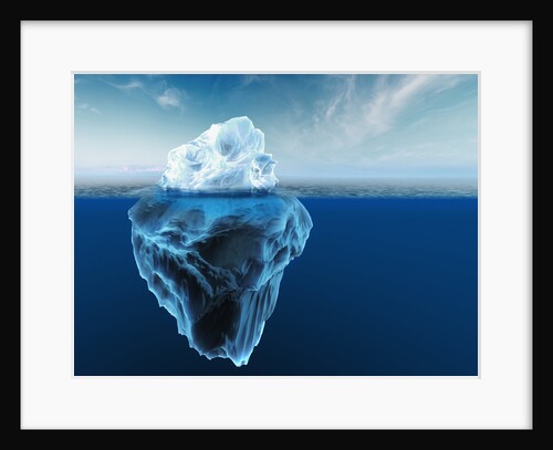 Melting Iceberg by Anonymous