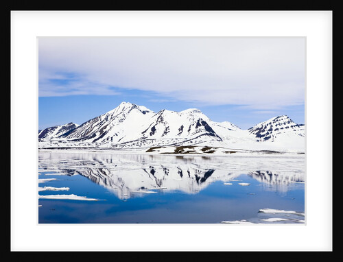 Snow-Covered Mountains at Hornsund by Anonymous