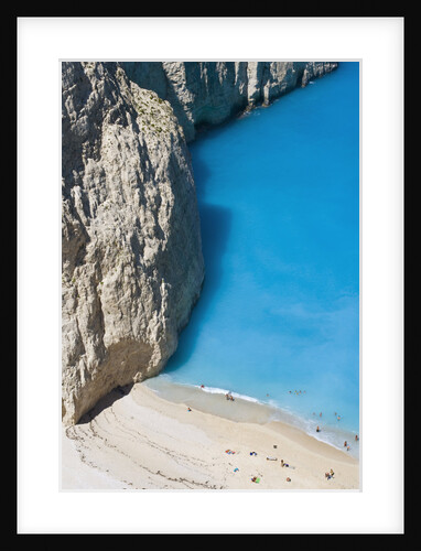 Smuggler's Cove on Zakynthos Island by Anonymous