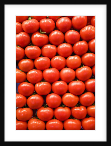 Tomatoes at Boqueria Market in Barcelona by Anonymous