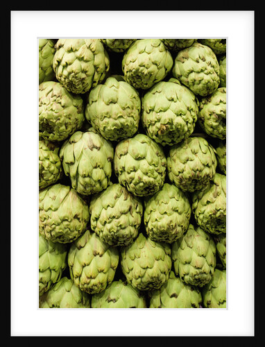 Artichokes at Boqueria Market in Barcelona by Anonymous