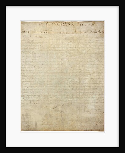 Declaration of Independence by Anonymous
