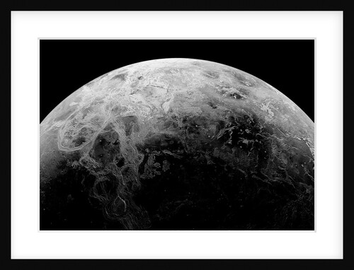 Radar View of the Southern Hemisphere of Venus by Anonymous