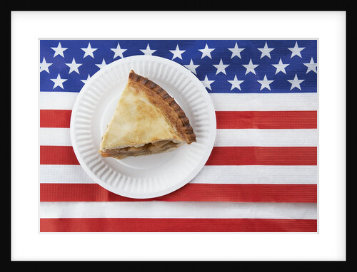 Patriotic apple pie by Anonymous