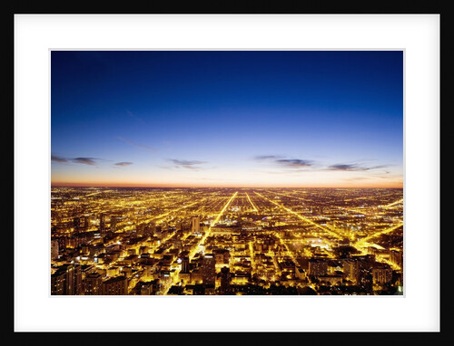 View of Chicago from Sears Tower by Anonymous