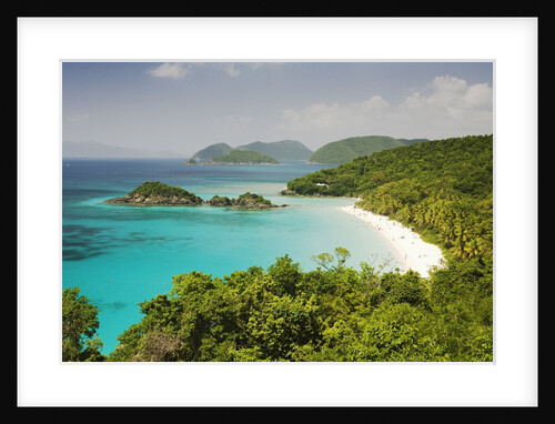 Trunk Bay at St. John Island in U. S. Virgin Islands by Anonymous
