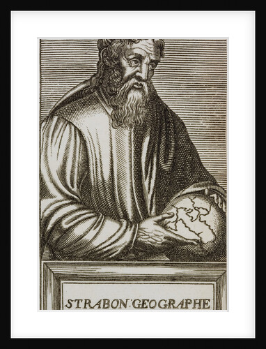 Portrait of Strabo by Andre Thevet