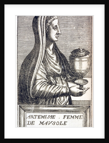 Portrait of Artemisia, Queen of Cara by Andre Thevet