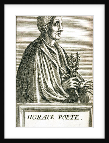 Portrait of Horace by Andre Thevet