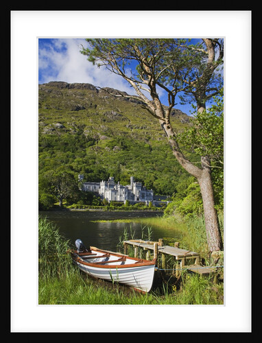 Kylemore Abbey and Kylemore Lough by Anonymous