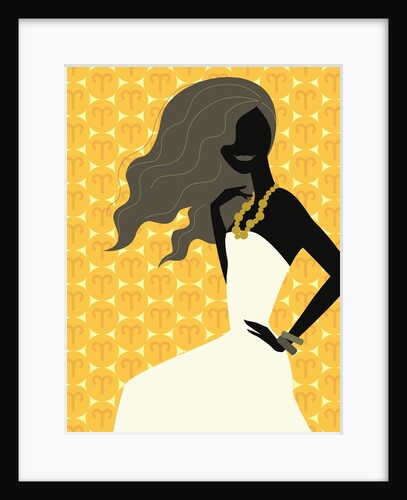 Woman Wearing Dress by Anonymous