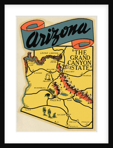 Arizona Travel Decal by Anonymous
