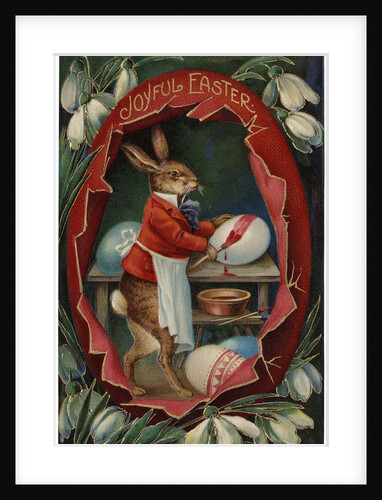Joyful Easter Postcard by Anonymous