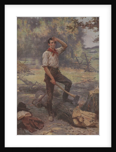 The Real American by Jean Leon Gerome Ferris