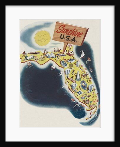 Florida the Sunshine State by Leo Rackow