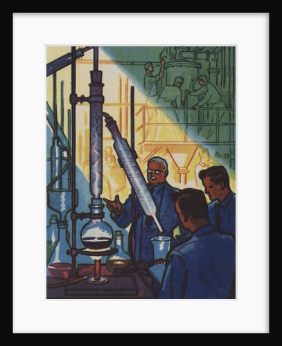 Becoming Oil Experts Illustration by Anonymous