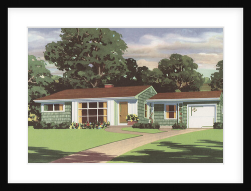 Illustration of Classic American Rambler by Anonymous