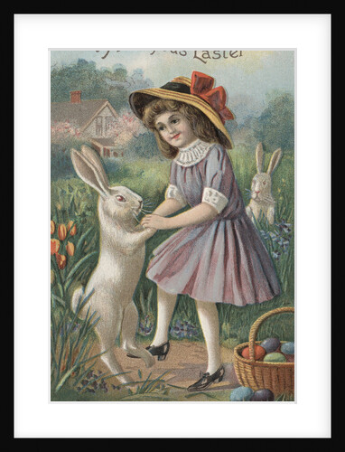 A Joyous Easter Postcard by Anonymous