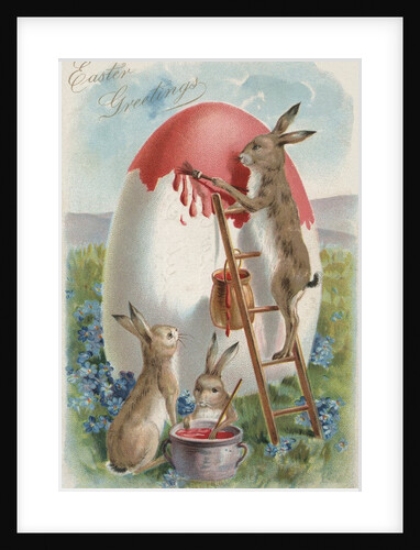 Easter Greetings Postcard by Anonymous