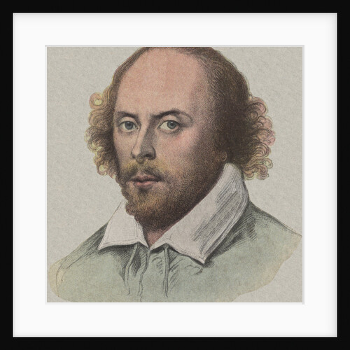 Portrait of William Shakespeare by Max Bihn
